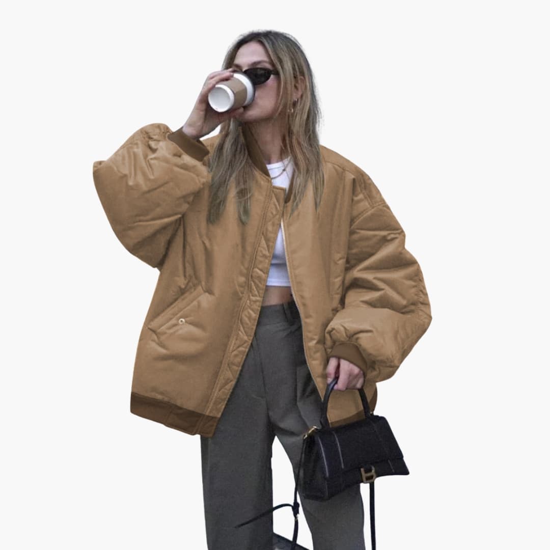 Veste Femme Oversize Pratique avec Poches 6