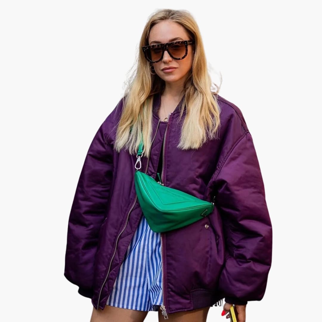 Veste Femme Oversize Pratique avec Poches 8