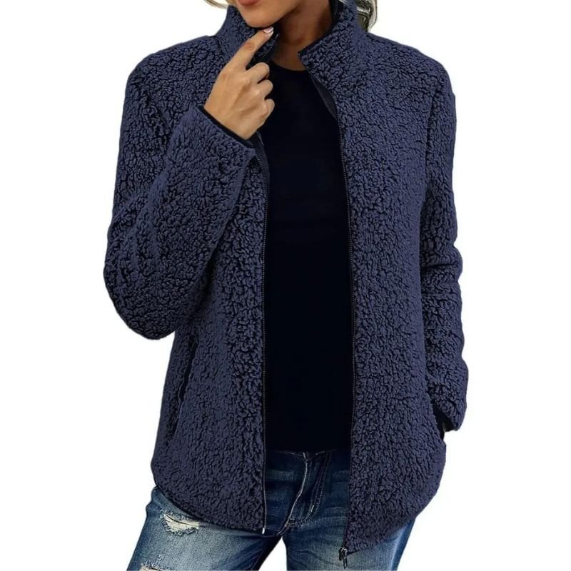 Veste Femme Polaire Confortable Zip Frontale 2