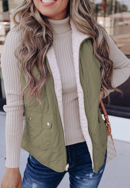Veste Femme Réversible Chic Matelassée 9