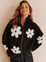 Veste Femme Tendance Imprimé Floral 3