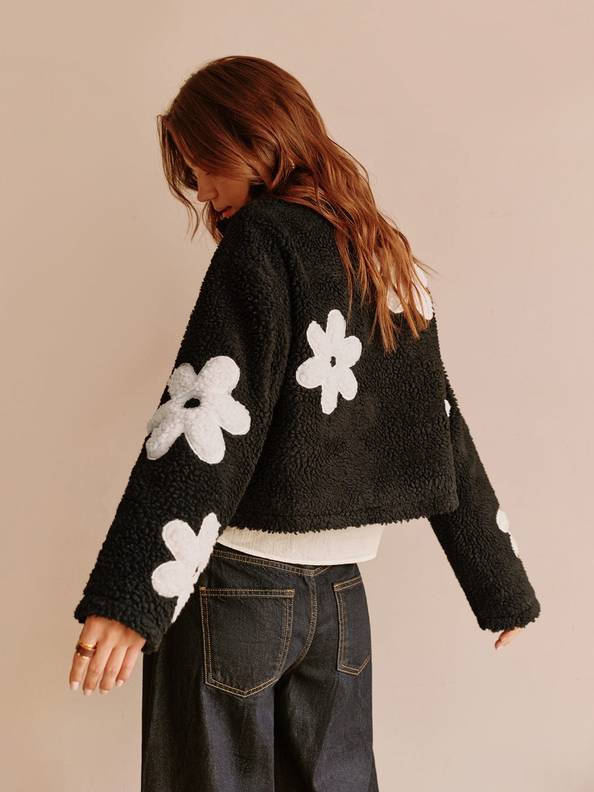 Veste Femme Tendance Imprimé Floral 4