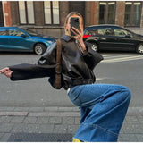 Veste Femme Vintage Ample Style Streetwear 5