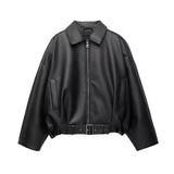 Veste Femme Vintage Ample Style Streetwear 7
