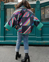 Veste Femme Vintage Élégante Oversize 1