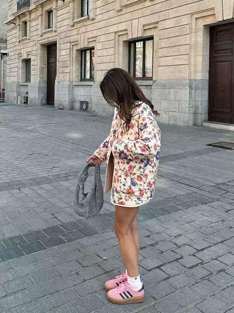 other : Camille | Veste Femme en Tissu Léger Imprimé Floral in van Seroa