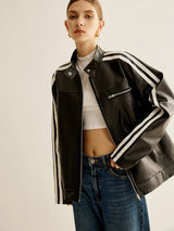 Veste Homme Chic en Cuir Végétalien 3