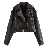Veste Moto Femme Élégante et Urbaine 0