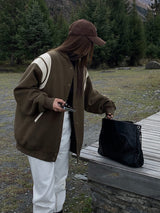 Veste Oversize Décontractée Femme 1