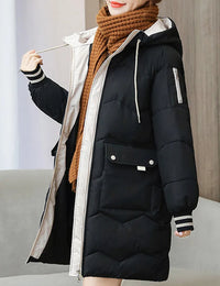 Damen-Winterjacke mit Kapuze Herbstkollektion