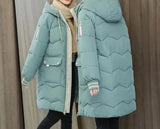Veste d'Hiver Femme avec Capuche 10