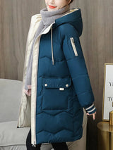 Veste d'Hiver Femme avec Capuche 9