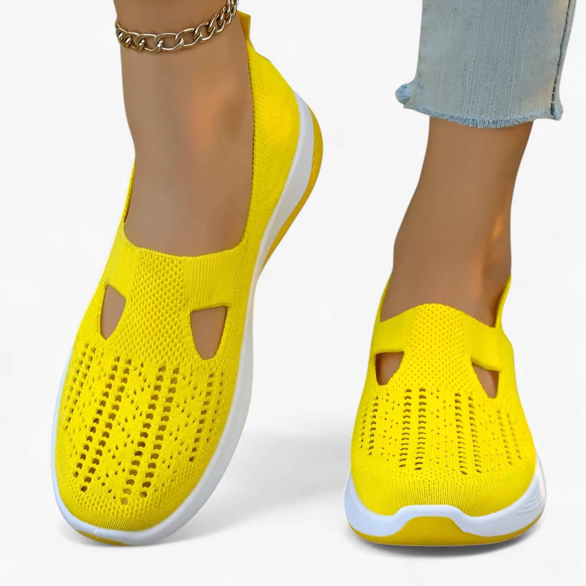 Damskie buty z denimu, lekkie i wygodne z efektywną amortyzacją