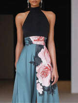 Robe Longue Fleurie Fluide Femme - Élégante pour Plage, Été,