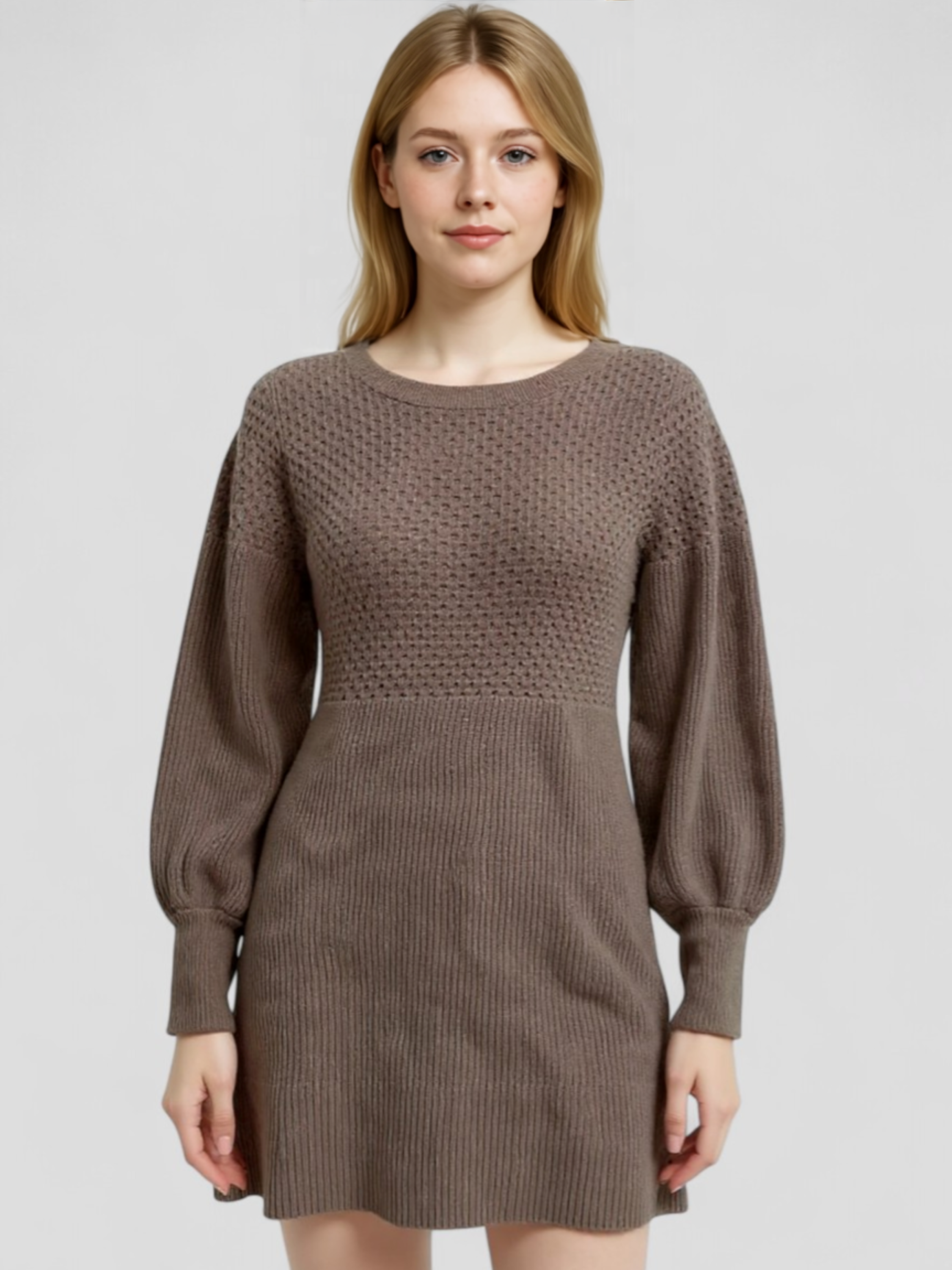 Lyonie | Robe Mini Chic en Coton pour Femme