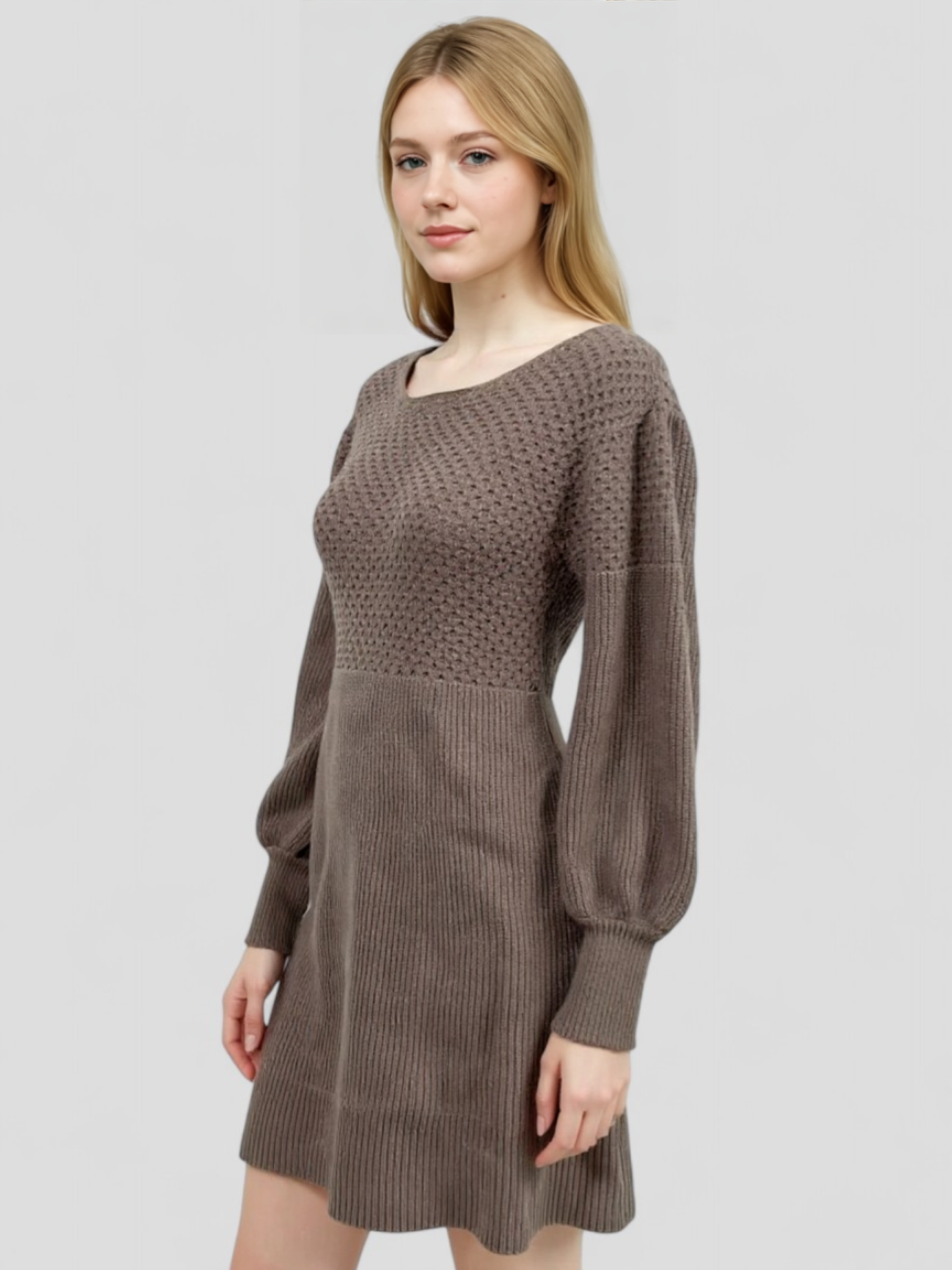 Lyonie | Robe Mini Chic en Coton pour Femme
