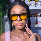other : Martha | Lunettes de Soleil Carrées Femme Élégantes in van Seroa