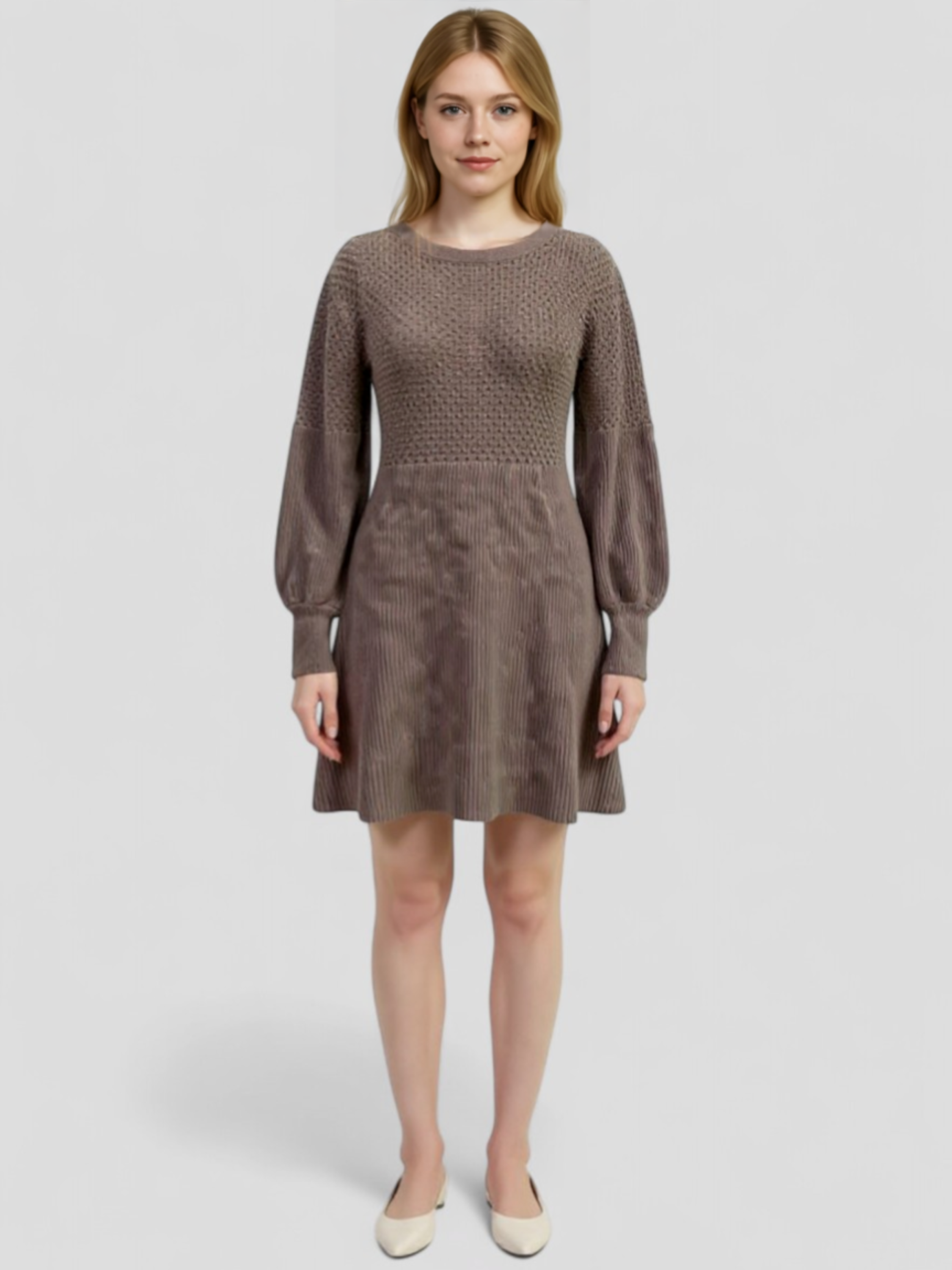 Lyonie | Robe Mini Chic en Coton pour Femme