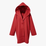 Langer Damen-Wintermantel aus Baumwolle Herbstkollektion