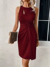 dresses : Elena – Robe De Cocktail Moulante Élégante Froncée in van Seroa