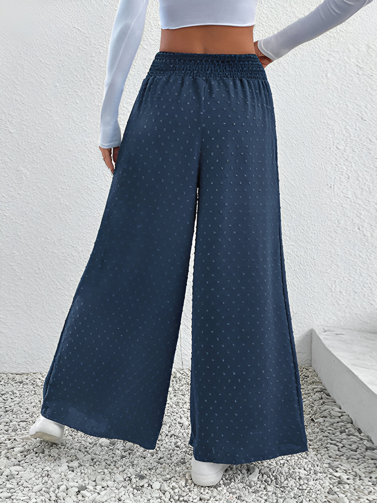 other : Martha | Pantalon Fluide Femme en Tissu Larges Chic in van Seroa