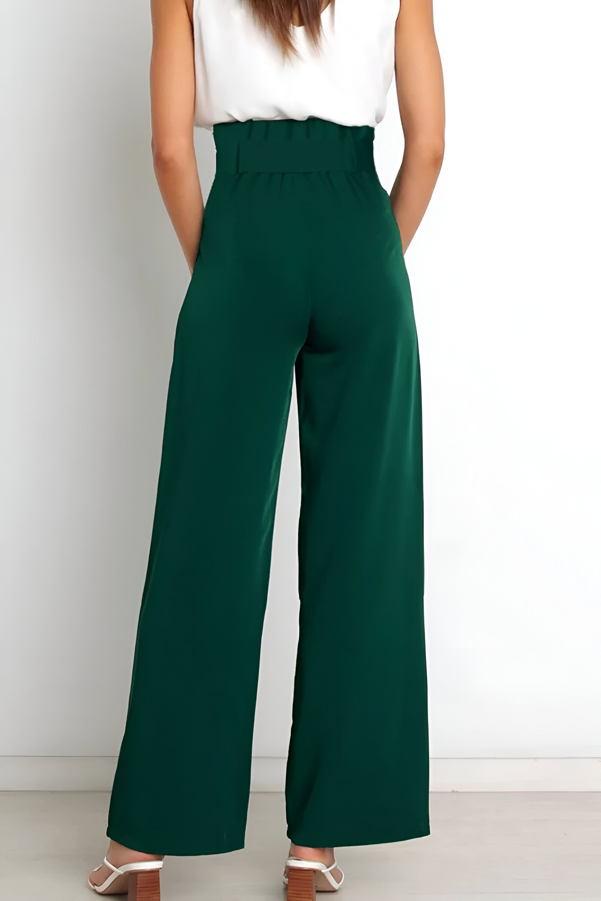 skirts : Evelyn | Pantalon Fluide Femme Jambes Larges Confortable in van Seroa