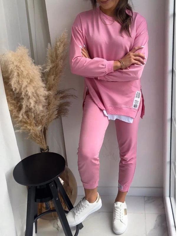 other : Nina – Ensemble Décontracté en Coton Oversize au Style Streetwear Urbain in van Seroa