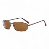 other : Felicia | Lunettes de Soleil Femme Métal Vintage Ovale in Thé van Seroa