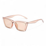 other : Fiona | Lunettes de Soleil Femme Cat Eye Rétro Polarisées in Thé champagne van Seroa
