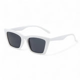 other : Fiona | Lunettes de Soleil Femme Cat Eye Rétro Polarisées in Gris blanc van Seroa