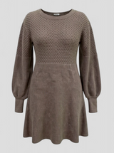 Lyonie | Robe Mini Chic en Coton pour Femme