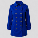 Eira | Trenchcoat Femme Élégant en Coton Ajusté