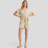 Vanna | Combinaison Femme Chic Pantalon Large