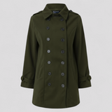 Eira | Trenchcoat Femme Élégant en Coton Ajusté