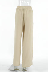 skirts : Hannah | Pantalon Fluide Femme Coloré à Taille Haute in van Seroa