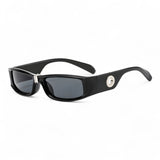 other : Ilona | Lunettes de Soleil Carrées Femme in NoirGris van Seroa