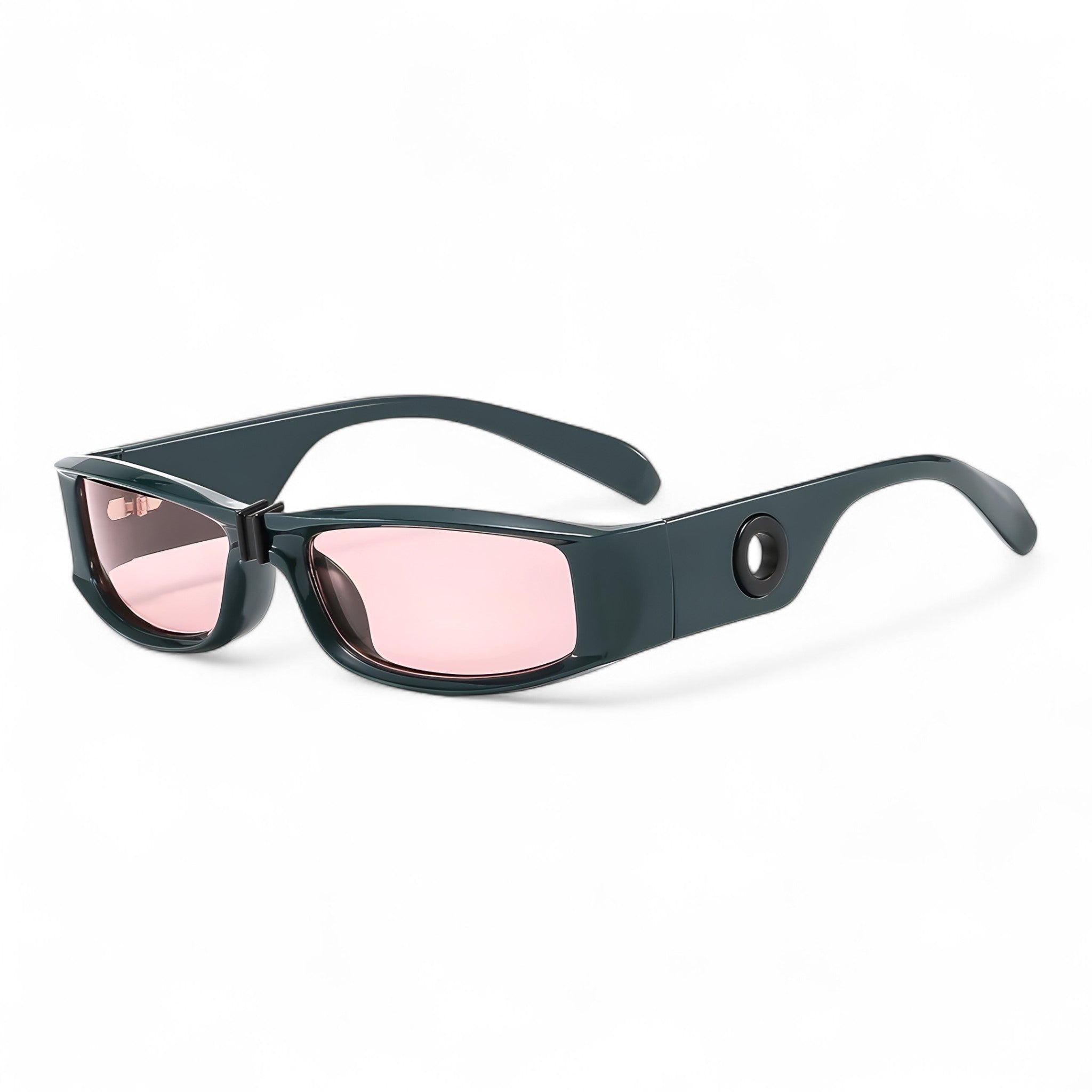 other : Ilona | Lunettes de Soleil Carrées Femme in VertRose van Seroa