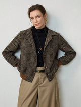 Blythe Cropped Tweed Jacket Effortlessly Chic