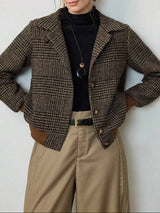 Blythe Cropped Tweed Jacket Effortlessly Chic