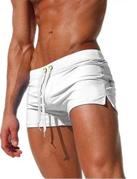 Ultraenger, niedrig geschnittener, schnell trocknender Bade-Shorts für Damen