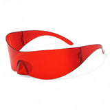 other : Karina | Lunettes de Soleil Femme Surdimensionnées Rétro in RougeRouge van Seroa