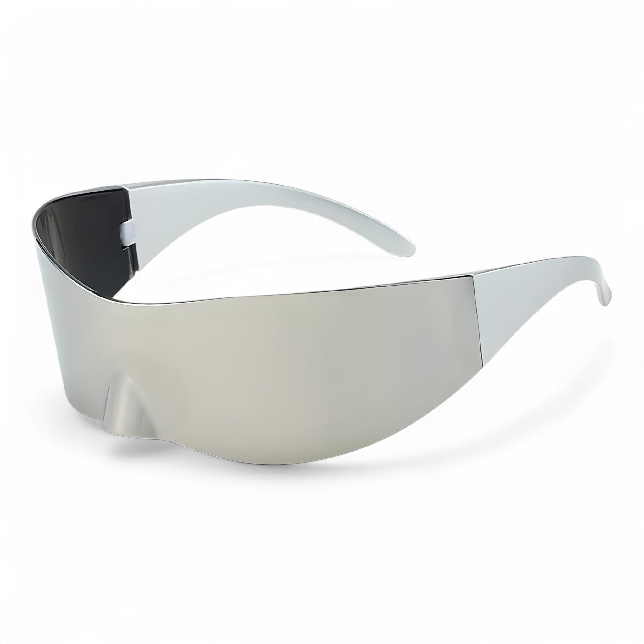 other : Karina | Lunettes de Soleil Femme Surdimensionnées Rétro in ArgentArgent van Seroa