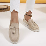 bags : Isabelle | Chaussures Femme Mocassins Cuir Élégants in Kaki van Seroa