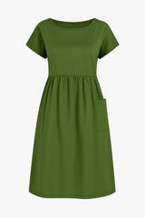 Robe d'été décontractée avec poches Femme