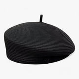 Chapeau de paille élégant pour femmes à large bord pour le soleil d'été
