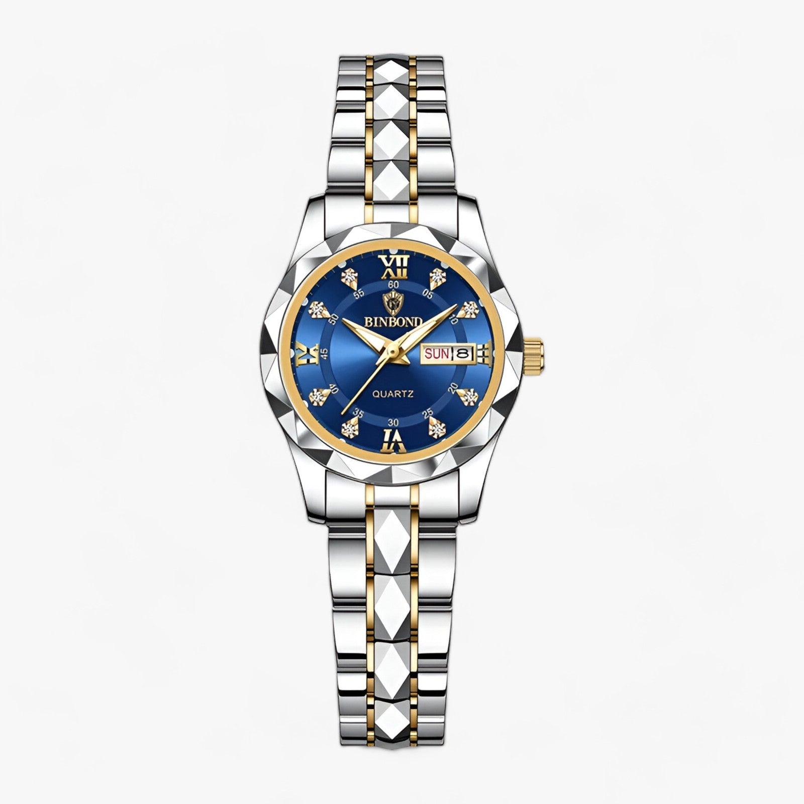other : Camila - Montre Quartz de Luxe avec Bracelet Élégant in Bleu L'or van Seroa
