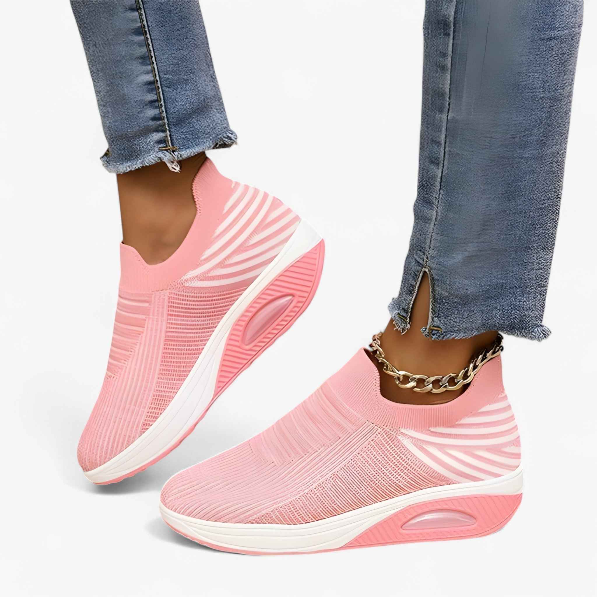 Damskie trampki z denimu wsuwane - wygodne i modne
