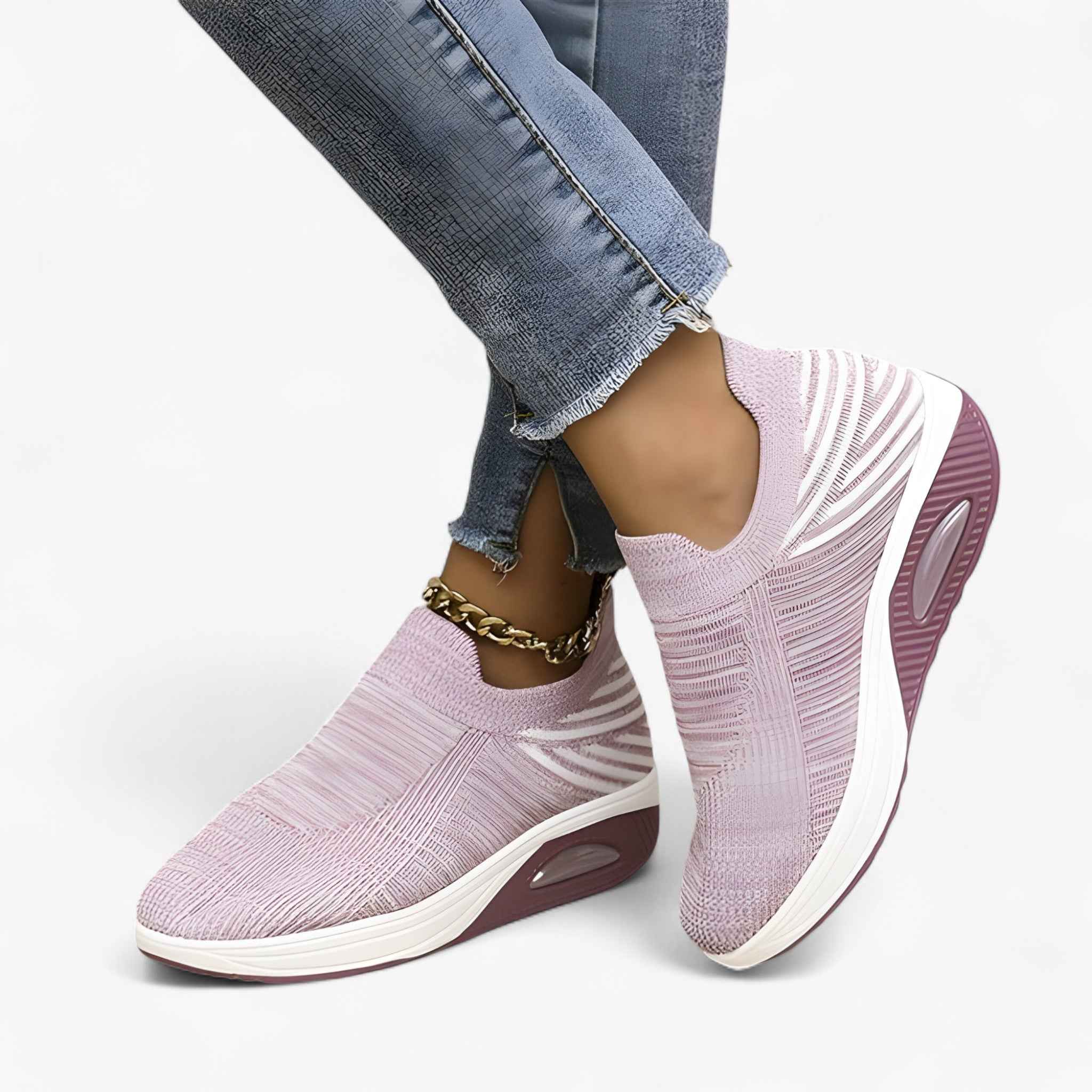 Damskie trampki z denimu wsuwane - wygodne i modne