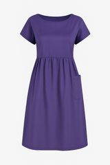 Robe d'été décontractée avec poches Femme