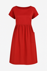 Robe d'été décontractée avec poches Femme